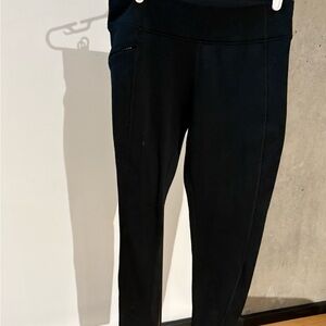 Title Nine Black Fleece Lined Leggings